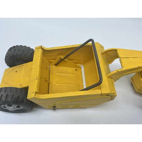 Tonka Vintage 1960s/70's Metal  Mini Scraper Earth Mover 13.5" Long Collectible - Picture 9 of 16